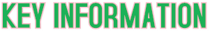 KEY INFORMATION KEY INFORMATION